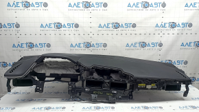 Торпедо передняя панель с AIRBAG Hyundai Sonata 20-23 черная, ржавый пирапатрон