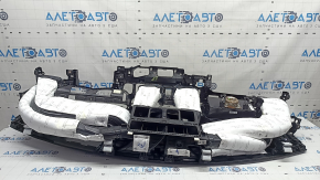Торпедо передняя панель с AIRBAG Hyundai Sonata 20-23 черная, ржавый пирапатрон