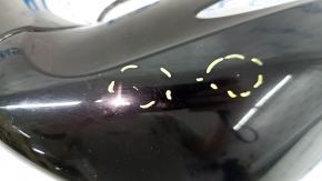 Ansamblu oglindă retrovizoare dreapta pentru Lexus RX350 RX450h 10-15, 15 pini, reglare automată a intensității luminii, semnalizare, iluminare din spate, negru, bare de protecție