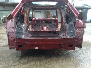 Panou spate Audi Q5 80A 18-24, 2 piese, montat pe caroserie, roșu