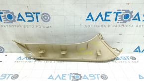 Обшивка двери багажника правая Lexus RX350 RX450h 10-15 бежевая, тычка