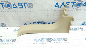 Накладка проема багажника правая Lexus RX350 RX450h 10-15 бежевая, потерта