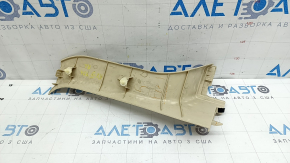 Накладка проема багажника левая Lexus RX350 RX450h 10-15 бежевая, потерта