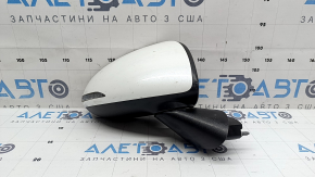 Зеркало боковое правое в сборе Hyundai Sonata 20-23 8 пинов, поворотник, подогрев, BSM, белое