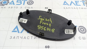 Эмблема решетки радиатора grill Hyundai Sonata 20-23 под радар, сколы