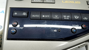 Головное устройство с управлением климата Lexus RX350 RX450h 10-15 с дефлекторами, царапины, потерто