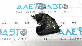 Заглушка буксировочного крюка переднего бампера правая Lexus RX350 RX450h 13-15 царапины, надломано крепление