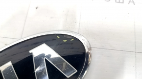Эмблема значок KIA переднего бампера Kia Niro 17-22 воздух по кромке, тычки, сломана направляйка