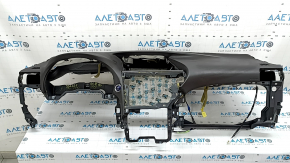 Торпедо передняя панель с AIRBAG Lexus RX350 RX450h 10-15 коричневая