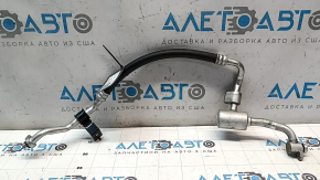 Compresorul cu aer condiționat și radiatorul pentru prima generație Infiniti Q50 16- 3.0