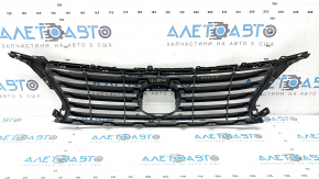 Решетка радиатора grill Lexus RX350 RX450H 13-15 рест, без эмблемы и хром молдинга, царапина