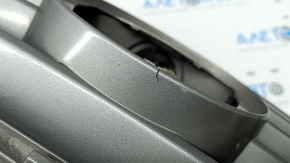Решетка радиатора grill Lexus RX350 RX450H 13-15 рест, без эмблемы и хром молдинга, царапина