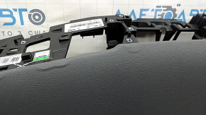Торпедо передняя панель без AIRBAG Kia Niro 17-19 серая, под центральный динамик, вздулось покрытие