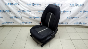 Водительское сиденье Hyundai Sonata 20-22 без airbag, механическое, ткань черная с серым