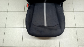 Водительское сиденье Hyundai Sonata 20-22 без airbag, механическое, ткань черная с серым