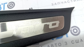 Ornament prag exterior spate stânga pentru Kia Niro 17-22, cromat, zgârieturi pe crom