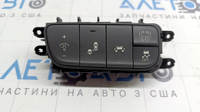 Блок кнопок передней панели Kia Niro 17-19 HEV серые с BSM, удержанием полосы и отключением стабилизации