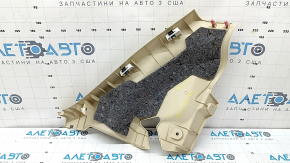 Накладка задней стойки нижняя левая Lexus RX350 RX450h 10-15 бежевая, царапины