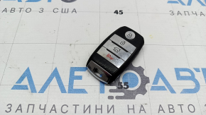 Ключ Kia Niro 17-22 HEV, PHEV Smart key, 4 кнопки, потерт, царапины
