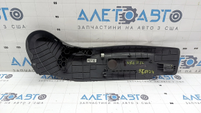 Накладка водительского сиденья боковая левая  Kia Niro 17-22 HEV, PHEV серая, под электро, потерта, под химчистку, треснуто крепление