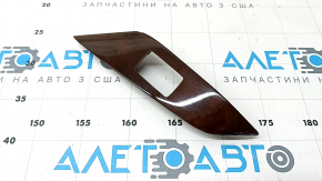 Накладка управления стеклоподъемником задним правым Lexus RX350 RX450h 10-15 под коричневое дерево