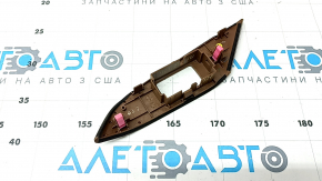 Накладка управления стеклоподъемником задним левым Lexus RX350 RX450h 10-15 под коричневое дерево