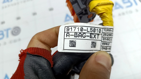 Фишка на модуль srs airbag компьютер подушек безопасности Hyundai Sonata 20-26 оранжевая