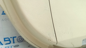 Panou ușă stânga față pentru Lexus RX350 RX450h 13-15, bej cu inserție din piele bej, cotieră din piele bej, cu mâner, fără scârțâitor, necesită curățare, zgârieturi, rupturi, îndoit
