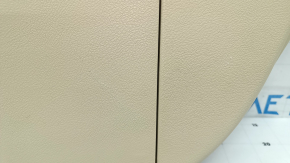 Panou ușă dreapta față pentru Lexus RX350 RX450h 13-15 bej cu inserție din piele bej, cotieră din piele bej, cu mâner, fără tweeter, zgârieturi