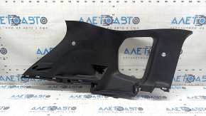 Ornamente montantă spate negre pentru Mitsubishi Outlander 22-26, 3 rânduri, cu dop, uzate, crăpate în suport