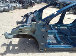 Panou lateral stânga față Kia Niro 17-22 HEV pe caroserie, albastru