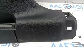 Ornamente montan central dreapta jos Mitsubishi Outlander 2020-2021, negre, cu dopuri, zgârieturi