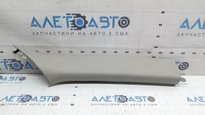 Ornamente montanți față Mitsubishi Outlander 22-26, dreapta sus, gri, curățabil chimic