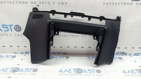 Ornamente centrale inferioare negre pentru bordul Mitsubishi Outlander 22-26, zgârieturi