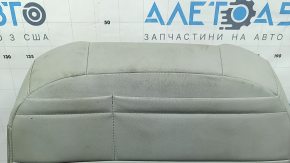 Обшивка спинки пассажирского сиденья Mitsubishi Outlander 22-26 кожа серая, с подогревом