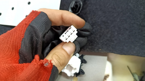 Подушка заднего ряда сидений 2 ряд левая Mitsubishi Outlander 22-26 кожа серая, с подогревом, под химчистку