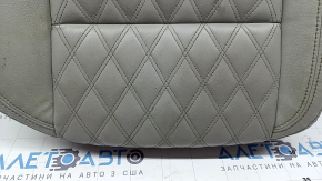 Pernă banchetă spate Mitsubishi Outlander 22-26, dreapta, piele gri, încălzită, curățabilă chimic