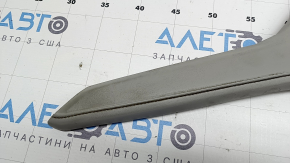Tapițerie consolă centrală stânga sus Mitsubishi Outlander 22-23, piele gri, curățabil chimic, decojită