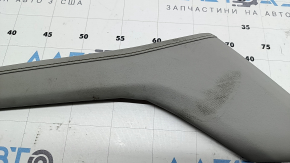 Tapițerie consolă centrală dreapta sus Mitsubishi Outlander 22-23, piele gri, curățabil chimic, decojită