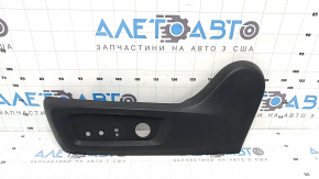 Ornamente laterale scaun șofer Mitsubishi Outlander 22-26 negru, stânga, zgâriate
