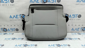 Pernă banchetă spate, rândul 3, stânga, Mitsubishi Outlander 22-26, piele gri, cu cadru, curățabil chimic
