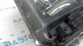 Фара передняя левая в сборе Hyundai Santa FE 21-23 Full LED, с креплениями и накладкой, тычки