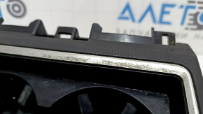 Ornamente consolă centrală Mitsubishi Outlander 22-26 cu suporturi pentru pahare, negru, zgârieturi
