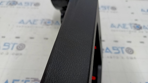 Ornamente consolă centrală Mitsubishi Outlander 22-26 cu suporturi pentru pahare, negru, zgârieturi