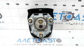 Подушка безопасности airbag в руль водительская Mitsubishi Outlander 22-26 черная, царапины, полез хром