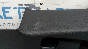 Обшивка арки правая Hyundai Santa FE 21-23 черная, под динамик, без кнопок и прикуривателя, сломаны крепления, царапины, потерта, трещина