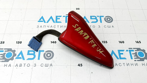 Антенна плавник Hyundai Santa FE 21-23 под навигацию, красная