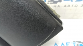 Panou ornamental ușă, spate dreapta, Hyundai Santa FE 21-23, negru, sub cortină, Harman Kardon, cu încălzitor, inserție și cotieră, piele neagră, lovituri, zgârieturi