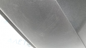 Panou ornamental ușă, spate dreapta, Hyundai Santa FE 21-23, negru, sub cortină, Harman Kardon, cu încălzitor, inserție și cotieră, piele neagră, lovituri, zgârieturi