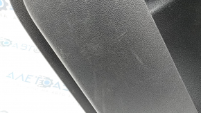 Panou ornamental ușă, spate dreapta, Hyundai Santa FE 21-23, negru, sub cortină, Harman Kardon, cu încălzitor, inserție și cotieră, piele neagră, lovituri, zgârieturi